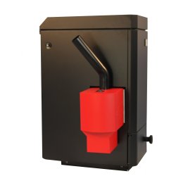 16 kW. Woody pillefyr "m/montering"