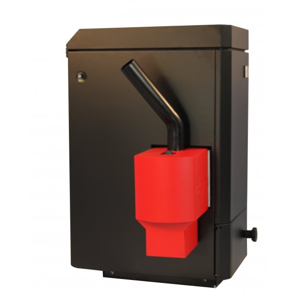 16 kW. Woody pillefyr "m/montering"